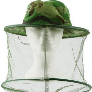 2 Camouflage Mosquito Hat Nets For Men & Women
